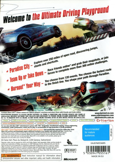 Burnout Paradise - Dos