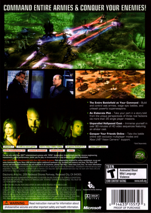 Command and Conquer 3 : Tiberium Wars - Dos