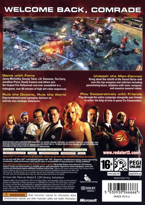 Command and Conquer : Red Alert 3 - Dos