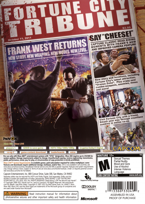 Dead Rising 2 : Off the Record dos