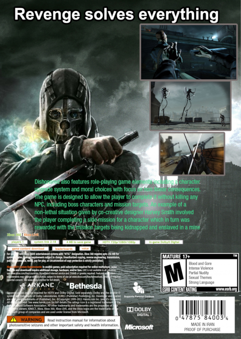 Dishonored dos