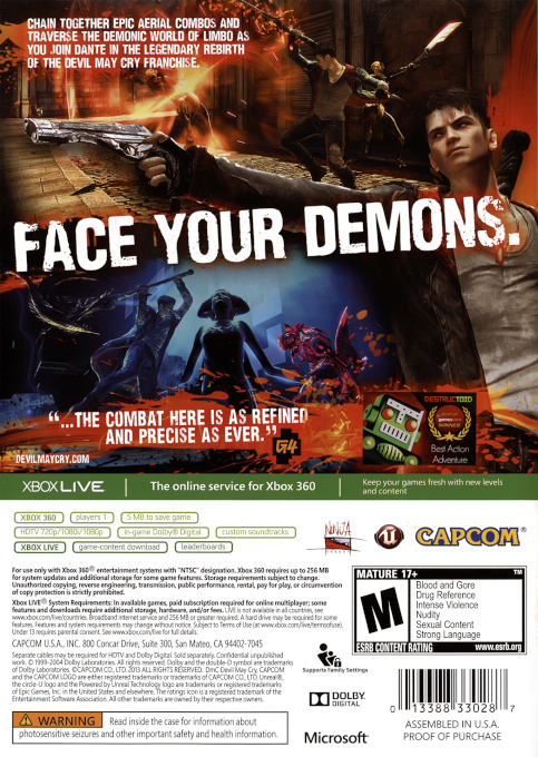 Dmc Devil May Cry - Dos