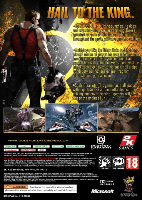 Duke Nukem Forever - Dos