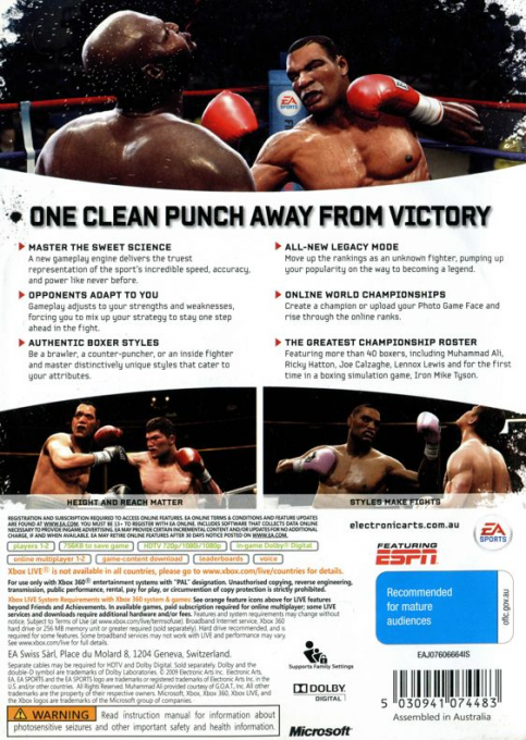 Fight Night : Round 3 dos