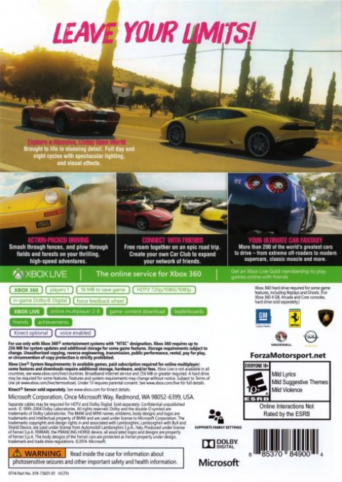 Forza Horizon - Dos
