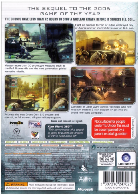 Ghost Recon Advanced Warfighter - Dos