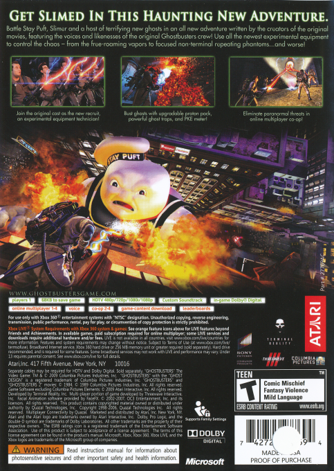 Ghostbusters - The Video Game - Dos