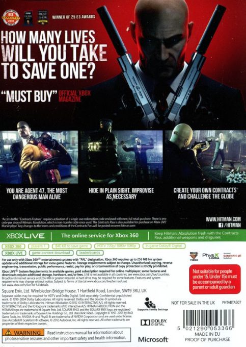 Hitman Absolution dos