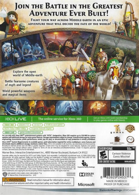 LEGO The Lord of the Rings - Dos