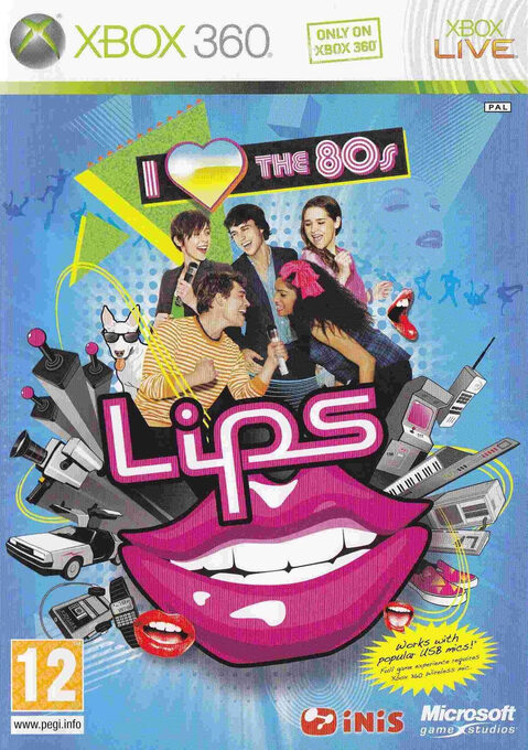 Lips : I Love the 80s