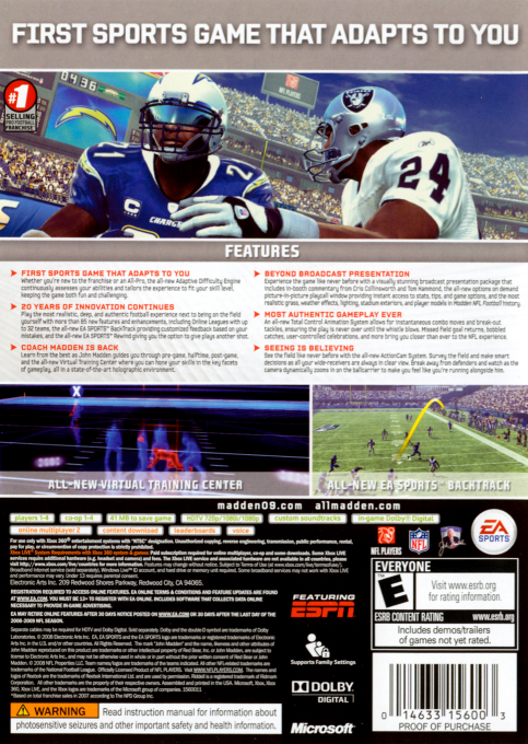 Madden NFL 06 dos