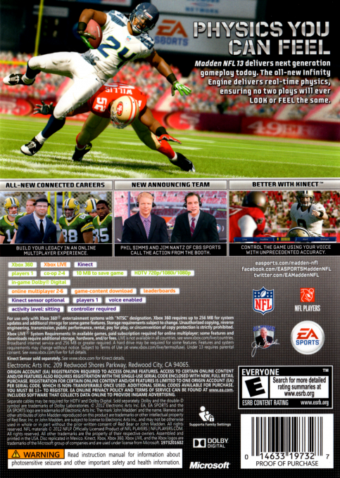 Madden NFL 11 dos
