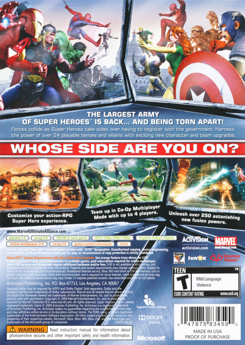 Marvel Ultimate Alliance - Dos