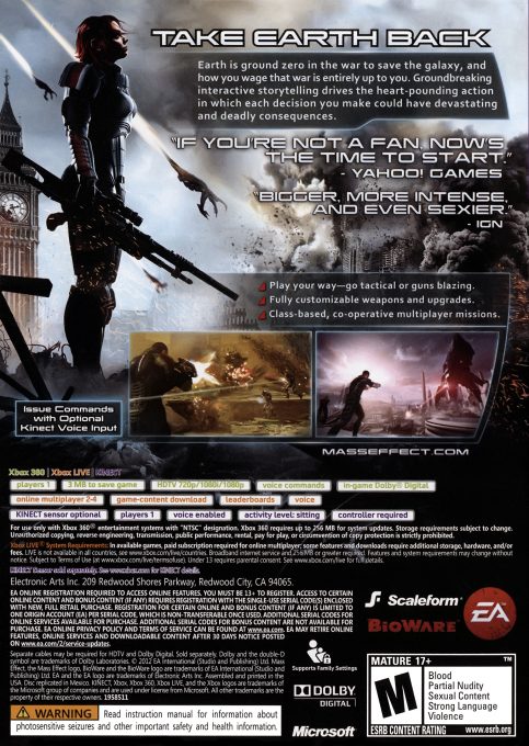 Mass Effect 3 dos