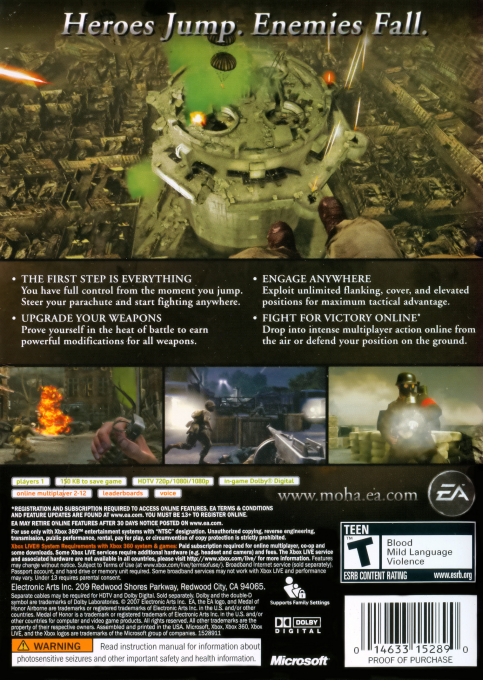 Medal of Honor : Airborne dos