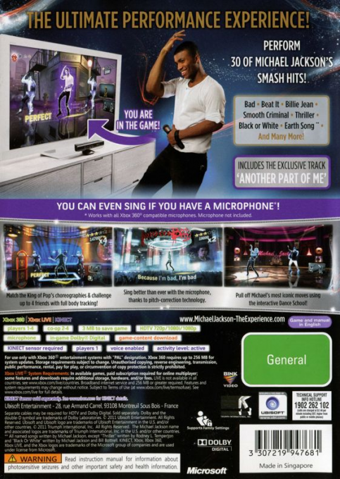 Michael Jackson : The Experience - Dos