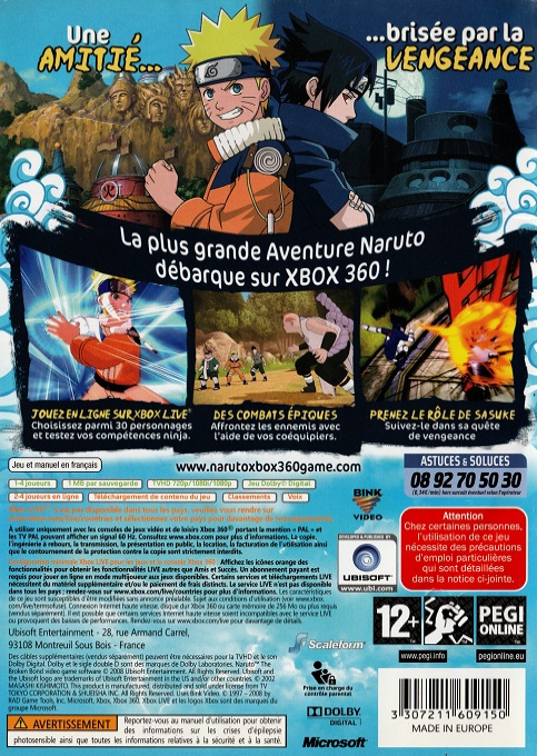 Naruto : The Broken Bond dos