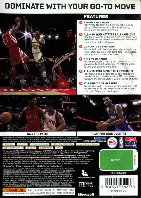 NBA Live 06 dos