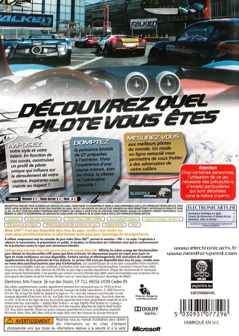 Need For Speed Shift - Dos