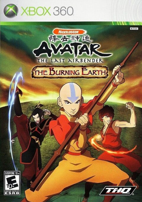 Nickelodeon Avatar - The Last Airbender - The Burning Earth