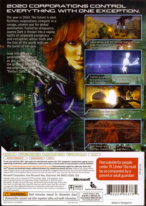 Perfect Dark Zero dos