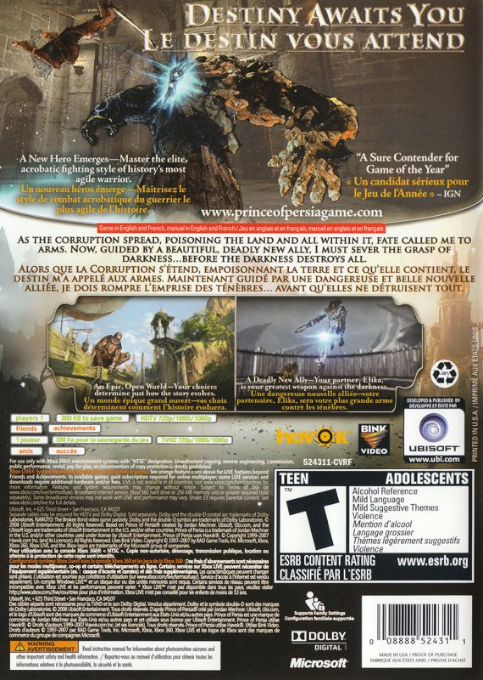 Prince Of Persia - Dos