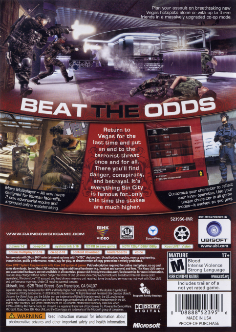 Rainbow Six Vegas - Dos