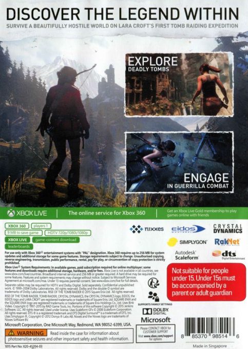 Rise Of The Tomb Raider - Dos