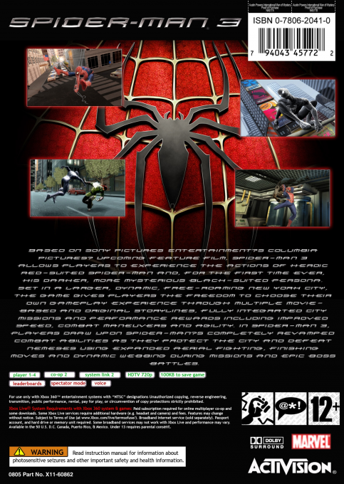 Spider-man 3 dos