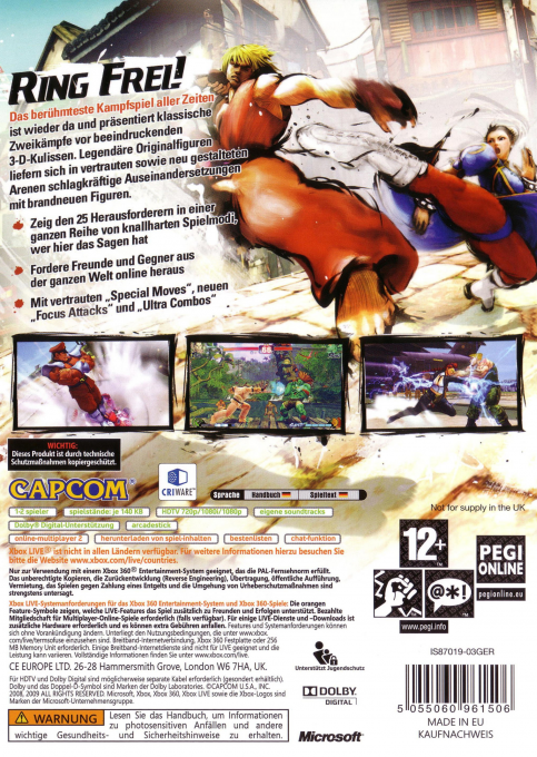 Street Fighter IV dos
