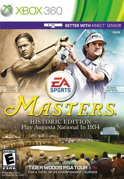 Tiger Woods PGA Tour 14 - Masters Historic Edition
