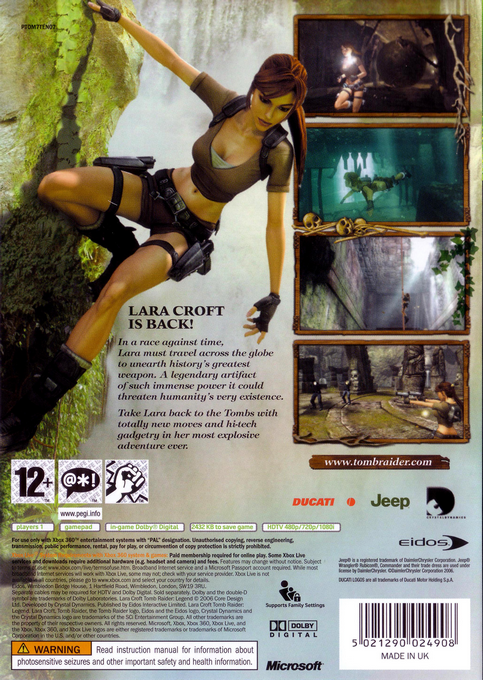Tomb Raider : Legend dos