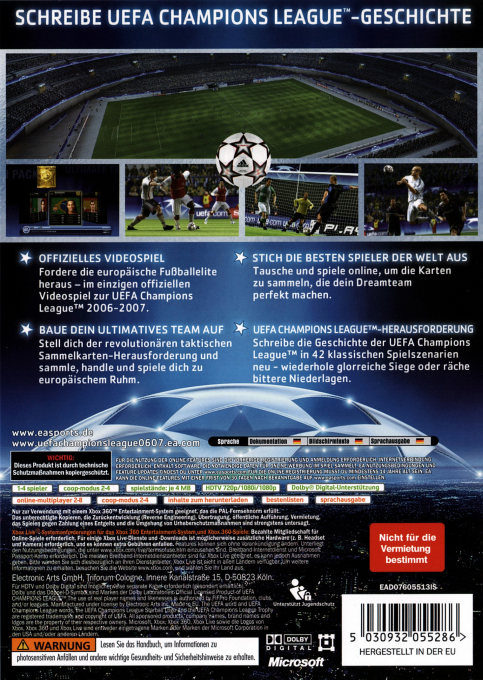 Uefa Champions League 2006-2007 dos
