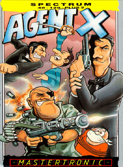 Agent X in the Brain Drain Caper