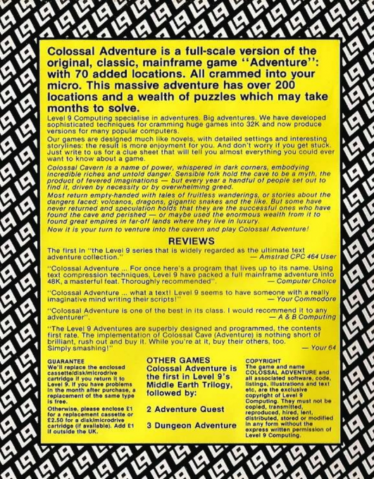 Colossal Adventure dos