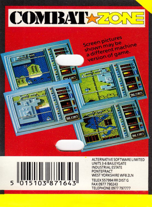 Combat Zone (Alternative) dos