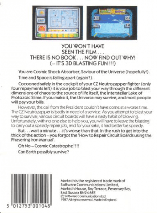 Cosmic Shock Absorber dos