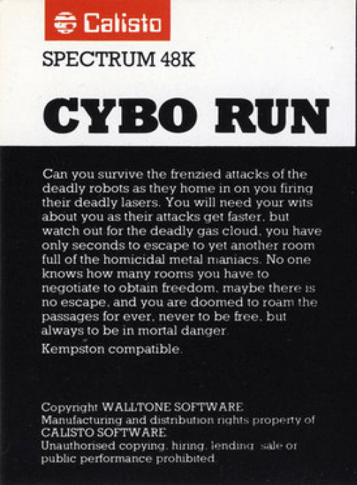 Cybo Run dos
