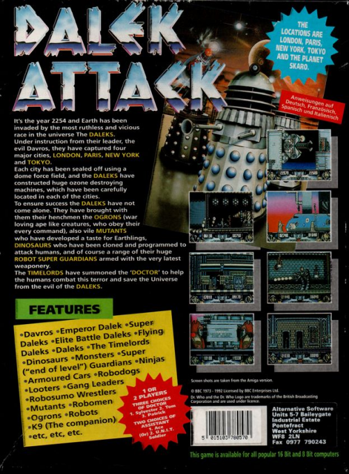 Dalek Attack dos