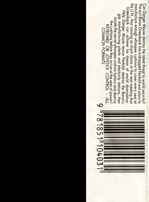 Danger Mouse In Making Whoopee! dos