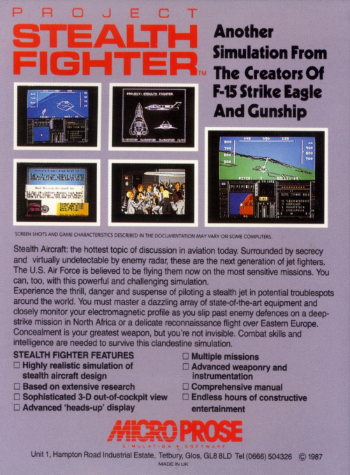 F-19 Stealth Fighter dos