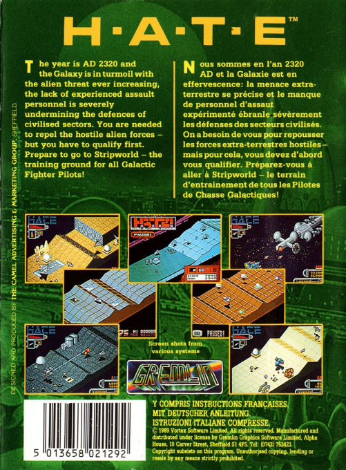 H.a.t.e. - Hostile All Terrain Encounter - Dos