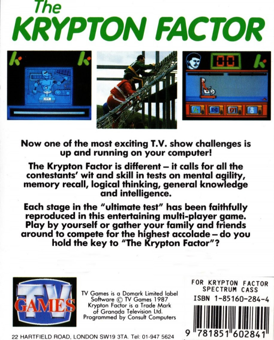 Krypton Factor, The dos