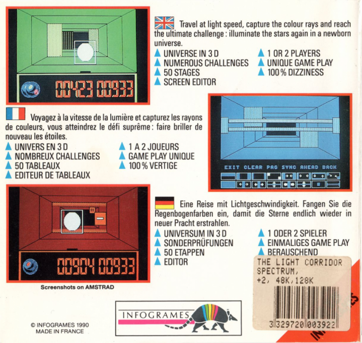 Light Corridor, The dos