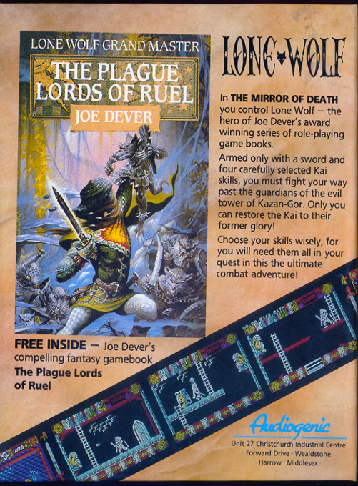 Lone Wolf - The Mirror Of Death dos