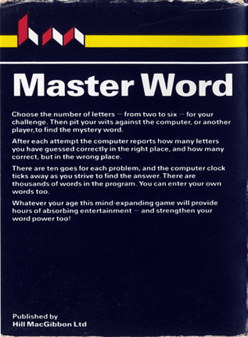 Master Word dos