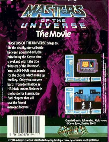 Masters Of The Universe - The Movie dos