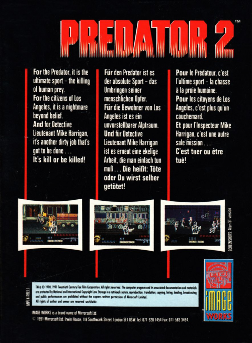 Predator 2 dos