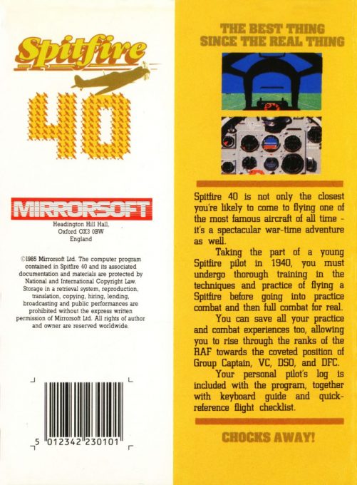 Spitfire '40 dos