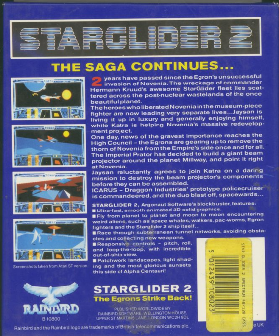 Starglider 2 dos